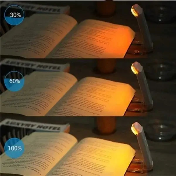 BookClip™ Luminária Portátil para Leitura Recarregável (LEVE 2 E ECONOMIZE)