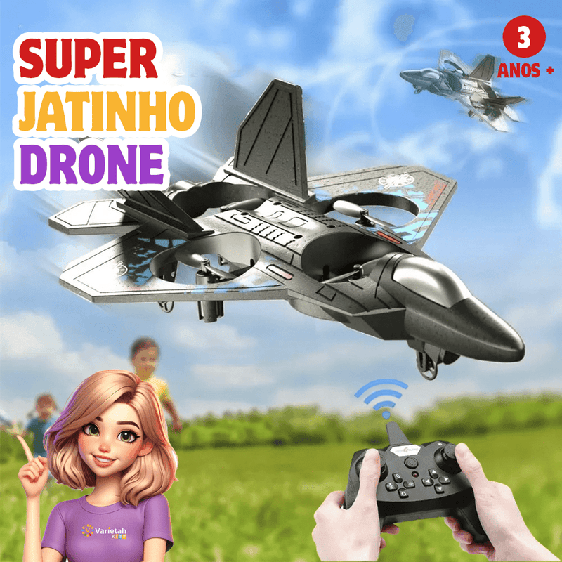 Super Jatinho Drone de Controle Remoto | Varie™ - Loja Varietah Kids