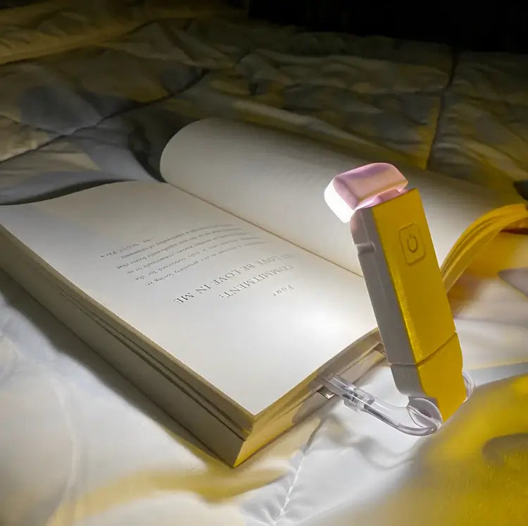 BookClip™ Luminária Portátil para Leitura Recarregável (LEVE 2 E ECONOMIZE)