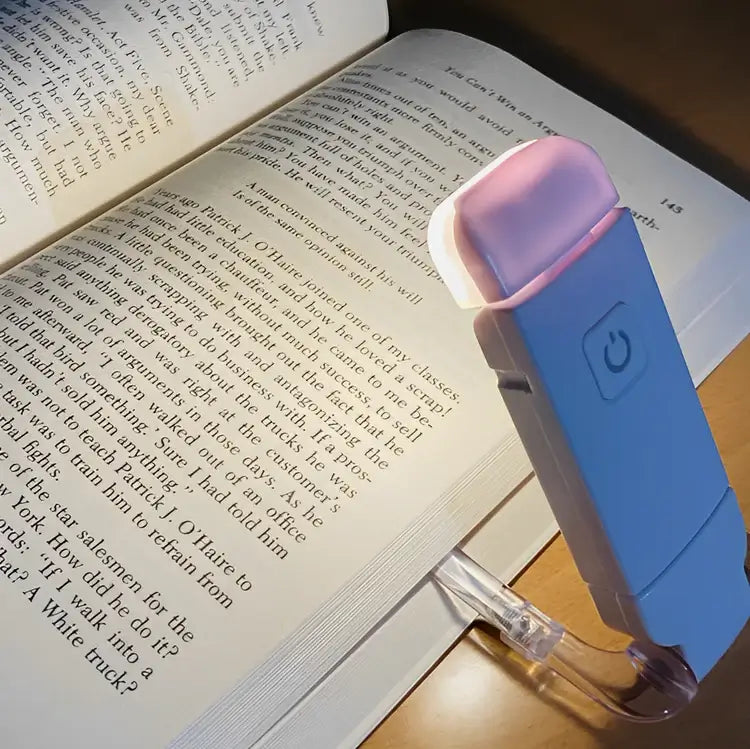 BookClip™ Luminária Portátil para Leitura Recarregável (LEVE 2 E ECONOMIZE)